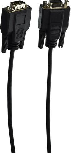 C2G / Cables To Go C2G 52032 DB9 M/F Serial RS232 Extension Cable, Black (15 Feet, 4.57 Meters) in Saudi Arabia