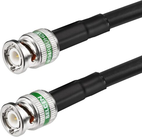 كابل Superbat 12G SDI بطول 10 أقدام، كابل فيديو 4K UHD SDI كابل 75ohm BNC يدعم نقل 6G 12Gbit/s و4K 60 إطارًا في الثانية، لكاميرا أمان الفيديو، محول SDI in Kuwait