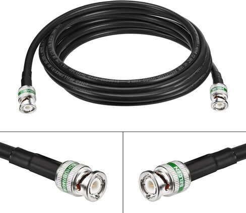 كابل Superbat 12G SDI بطول 10 أقدام، كابل فيديو 4K UHD SDI كابل 75ohm BNC يدعم نقل 6G 12Gbit/s و4K 60 إطارًا في الثانية، لكاميرا أمان الفيديو، محول SDI in Kuwait