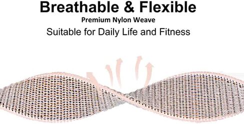 AOLLPU 3 عبوات 18 ملم من النايلون لساعات Garmin Venu 2S / Vivoactive 4S/ Venu 3S Vivomove 3S، حزام معصم بديل لسوار رياضي ناعم لـ Garmin Forerunner 255s/255s Music للرجال والنساء in Kuwait