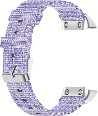 FitTurn Woven Nylon Strap Compatible with Garmin Forerunner 35/ Forerunner 30 Replacement Band with Adjustable Strap Watch Band Fitness Strap Bracelet Wristband for Forerunner 35/30 watch in Kuwait