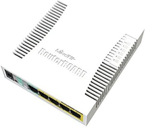Mikrotik RB260GSP 5 Gigabit Ethernet Ports and One SFP Cage in Saudi Arabia