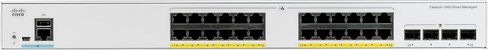 Cisco Catalyst 1000-24P-4X-L Network Switch, 24 Gigabit Ethernet PoE+ Ports, 195W PoE Budget, 4 10G SFP+ Uplink Ports, Fanless Operation, Enhanced Limited (C1000-24P-4X-L) in Saudi Arabia