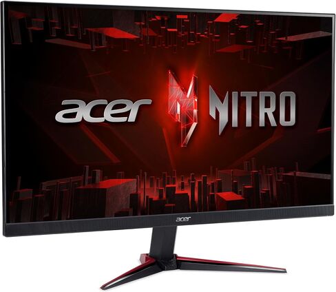 شاشة Acer Nitro 27 بوصة Full HD 1920 x 1080 PC Gaming IPS | AMD FreeSync Premium | تحديث 180 هرتز | ما يصل إلى 0.5 مللي ثانية | دعم HDR10 | 99% sRGB | 1 × منفذ عرض 1.2 و2 × HDMI 2.0 | VG270 M3bmiipx، أسود in Saudi Arabia