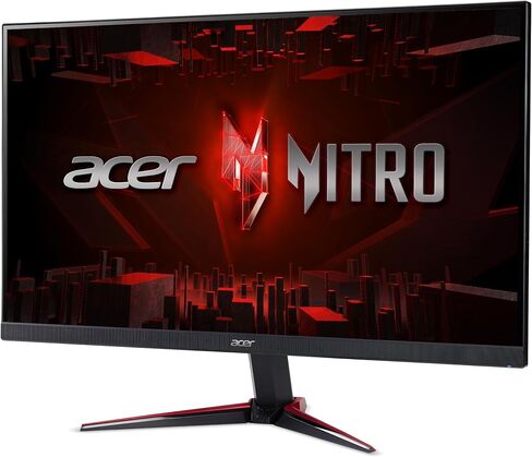 شاشة Acer Nitro 27 بوصة Full HD 1920 x 1080 PC Gaming IPS | AMD FreeSync Premium | تحديث 180 هرتز | ما يصل إلى 0.5 مللي ثانية | دعم HDR10 | 99% sRGB | 1 × منفذ عرض 1.2 و2 × HDMI 2.0 | VG270 M3bmiipx، أسود in Saudi Arabia