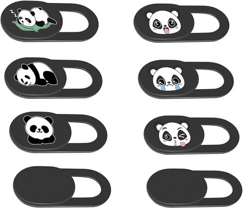 AllureEyes Webcam Cover Slide 8 Pack, Camera Privacy Protector Fit for Computer Desktop PC Laptop Tablet Smart Phone, Ultra Thin Web Cam Camera Privacy Covers Protection Sticker in Kuwait