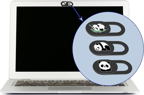 AllureEyes Webcam Cover Slide 8 Pack, Camera Privacy Protector Fit for Computer Desktop PC Laptop Tablet Smart Phone, Ultra Thin Web Cam Camera Privacy Covers Protection Sticker in Kuwait