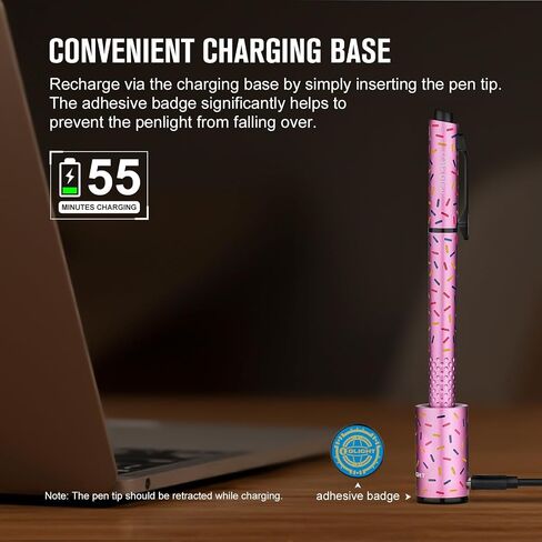 ضوء قلم OLIGHT O'Pen Glow EDC، 120 لومن مع شعاع أخضر، مصباح يدوي LED قابل لإعادة الشحن للاستخدام في الهواء الطلق، والكتابة، والمغامرة، وهدية عمل احترافية (أسود) in Kuwait