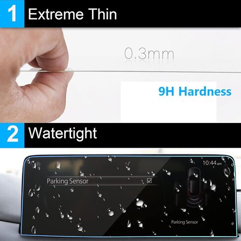 TTCR-II Compatible with Mazda CX-50 Screen Protector 2023 2024 2025 2026, for Mazda CX-50 Screen Protector Mazda CX-90 10.25-Inch, for 2024-2026 Mazda CX-90 Turbo Preferred/Turbo Select Touchscreen | for Mazda CX-50 Screen Protector Mazda CX-90 10.25-Inch in Kuwait