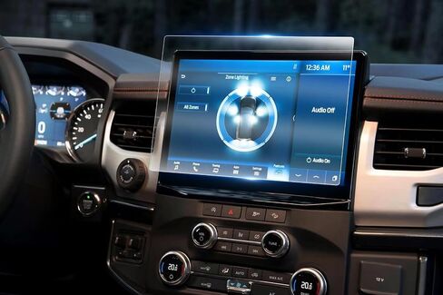 واقي شاشة متوافق مع شاشة لمس 2022-2024 Ford Expedition Sync 4 مقاس 12 بوصة، مقاومة للصدمات بقوة 3H، Expedition XL STX XLT MAX Limited Timberline in Saudi Arabia