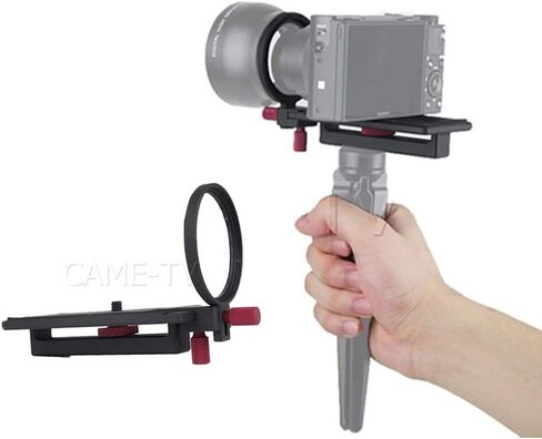 محول Came-TV مع خيط حلقي 52 مم للمرشحات والعدسات لسوني ZV-1 ZV-1F RX100M7 أو Canon G7X Mark III Series لـ Padcaster Parrot Teleprompter Desview T3 T2 in Kuwait