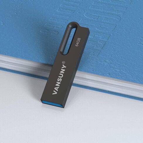Vansuny 5 عبوات USB 3.0 محركات أقراص فلاش معدنية سعة 64 جيجابايت مقاومة للماء، أعواد ذاكرة عالية السرعة، محركات أقراص إبهام محمولة لأجهزة الكمبيوتر/الأجهزة اللوحية/Mac/الكمبيوتر المحمول in Kuwait