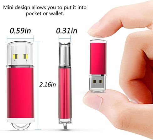 RAOYI 10 Pack 1GB 1G USB Flash Drive USB 2.0 Memory Stick Bulk Thumb Drive Pen Drive Blue in Kuwait