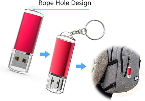RAOYI 10 Pack 1GB 1G USB Flash Drive USB 2.0 Memory Stick Bulk Thumb Drive Pen Drive Blue in Kuwait