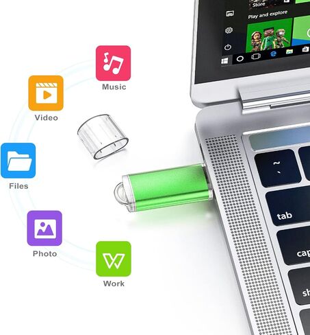 محرك أقراص فلاش K&ZZ 5 عبوات سعة 64 جيجابايت 64 جيجابايت محركات أقراص فلاش USB USB 2.0 محرك إبهام Gig Zip Drive Stick 64G فلاش ذاكرة فلاش محركات أقراص القفز للكمبيوتر المحمول، متعدد الألوان in Kuwait