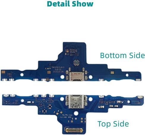 قطعة غيار لمنفذ شحن USB من Komsunma لجهاز Samsung Galaxy Tab S6 Lite 10.4 بوصة SM-P610 ومنفذ شحن سماعة الرأس ومنفذ استبدال الميكروفون بما في ذلك أدوات إصلاح in Kuwait