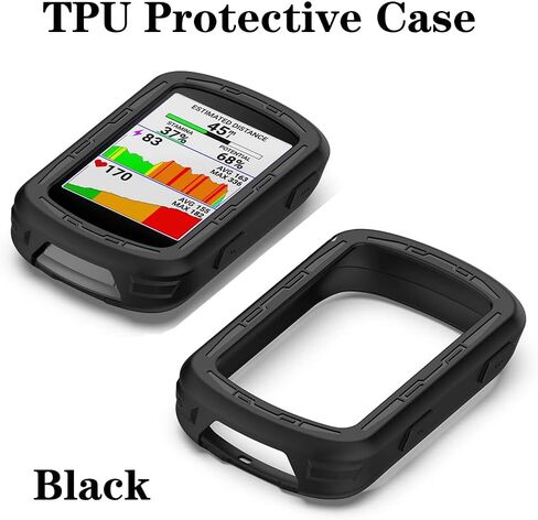 Screen Protector for Garmin Edge 840 Solar/Edge 540 GPS (3+1pack) and Silicone Case Cover,Tempered Glass Film Anti-Scratch High Definition Full Coverage in Kuwait