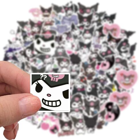 100 ملصق على شكل كلب بودنغ ملصقات كرتونية من الفينيل لزجاجة مياه وملصقات غيتار وملصقات مقاومة للماء للأطفال والمراهقين والبالغين وأمتعة الكمبيوتر المحمول... in Kuwait