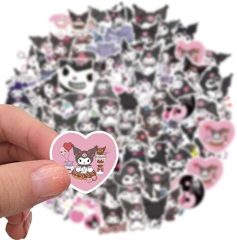 100 ملصق على شكل كلب بودنغ ملصقات كرتونية من الفينيل لزجاجة مياه وملصقات غيتار وملصقات مقاومة للماء للأطفال والمراهقين والبالغين وأمتعة الكمبيوتر المحمول... in Kuwait