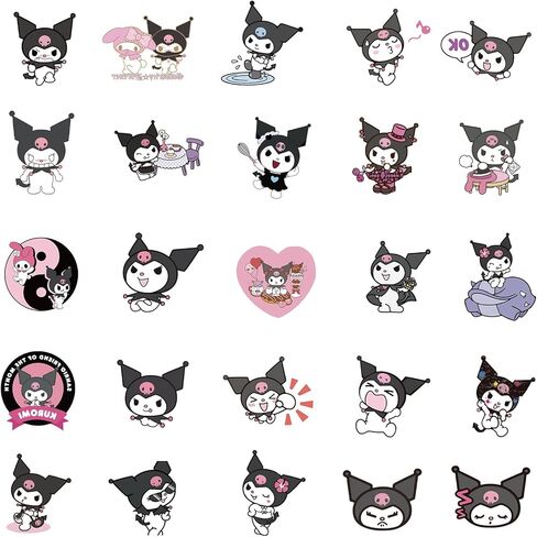 100 ملصق على شكل كلب بودنغ ملصقات كرتونية من الفينيل لزجاجة مياه وملصقات غيتار وملصقات مقاومة للماء للأطفال والمراهقين والبالغين وأمتعة الكمبيوتر المحمول... in Kuwait