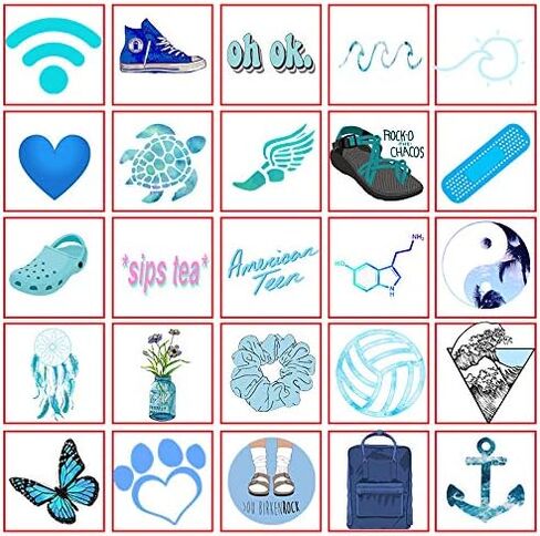Space Stickers for Water Bottles, Cute Aesthetic Stickers Waterproof Vinyl Trendy Decals Colorful Laptop Computer Phone Stickers for Teens Kids Girls(50Pcs,Space) in Saudi Arabia