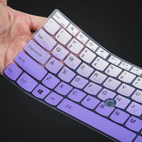 Keyboard Cover for Lenovo Thinkpad X13 & L13 Gen 3 2 1 & L13 Gen 4, Thinkpad X13 Yoga & L13 Yoga Gen 3 2 1 & L13 Yoga Gen 4, ThinkPad X390 X395 Laptop, Thinkpad L13 Gen 4 Keyboard Skin - Gradual Mint in Kuwait