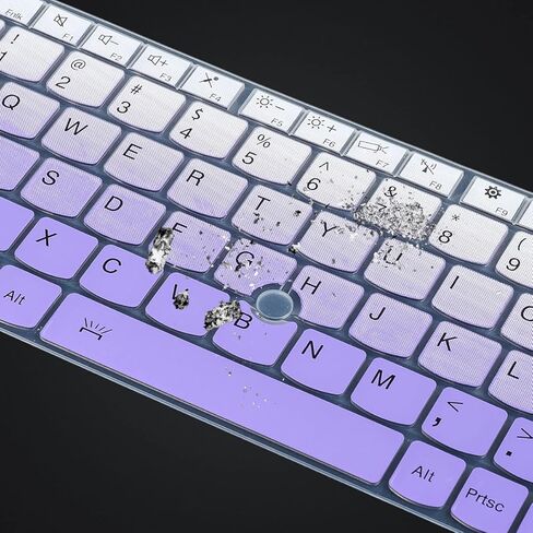 Keyboard Cover for Lenovo Thinkpad X13 & L13 Gen 3 2 1 & L13 Gen 4, Thinkpad X13 Yoga & L13 Yoga Gen 3 2 1 & L13 Yoga Gen 4, ThinkPad X390 X395 Laptop, Thinkpad L13 Gen 4 Keyboard Skin - Gradual Mint in Kuwait