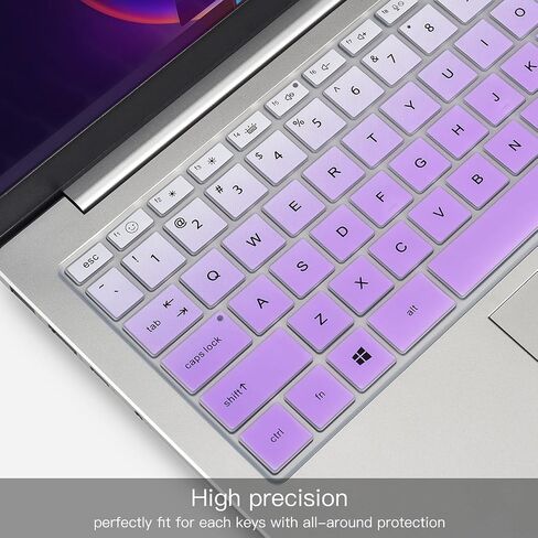 Keyboard Cover for 2023 HP Envy 2-in-1 14" 14t-es000 14-es0013dx 14-es0033dx, HP 14" Laptop 14-ep 14-em 14t-ep000 14z-em000 14-ep000 14-ep0097nr 14-ep0145cl 14-em0047nr Keyboard Skin, Hot Pink in Kuwait