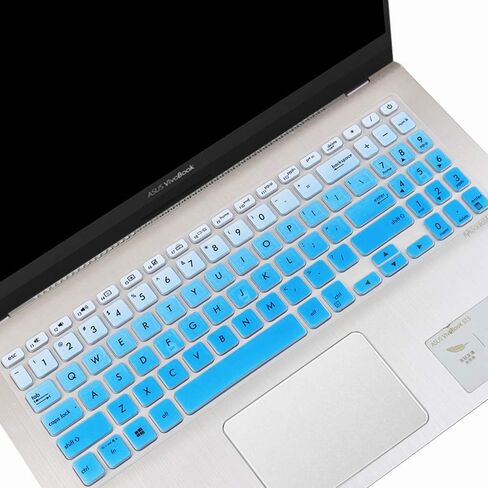 غطاء لوحة المفاتيح ASUS VivoBook S512 S530UA S530FA، ASUS VivoBook F512DA F512FA F512JA X512FA X512DA X515JA غطاء حماية للوحة المفاتيح، ASUS VivoBook 15.6 بوصة ملحقات الكمبيوتر المحمول، أومبير نعناع in Kuwait