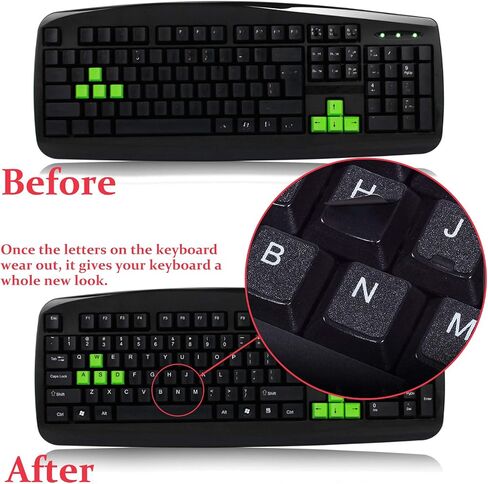 2 Pack Farsi Keyboard Stickers,Persian Keyboard Stickers,Persian Farsi English Keyboard Replacement Sticker with Black Background and White Big Lettering for Computer Notebook Laptop Desktop Keyboards in Saudi Arabia