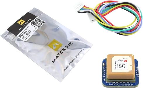 بوصلة مغناطيسية ام 10Q-5883 جي ان اس اس ام ام-M10Q QMC5883L من ماتيك لسباق الطائرات بدون طيار بجهاز تحكم عن بعد من منظور الشخص الاول in Kuwait