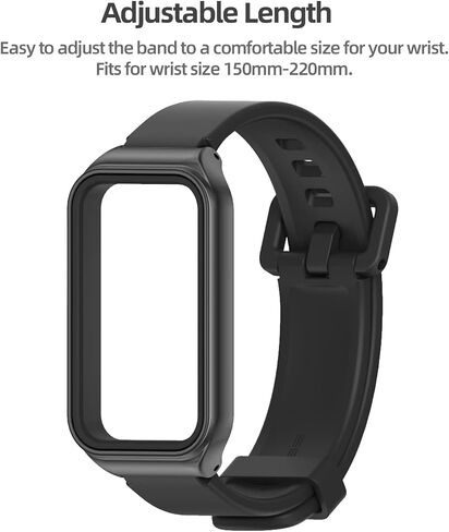 HIZHI Strap for Amazfit Band 7 Breathable Replacement Straps for Amazfit Band 7 Smart WatchBand Correa Wristband Bracelet for Women Men in Saudi Arabia