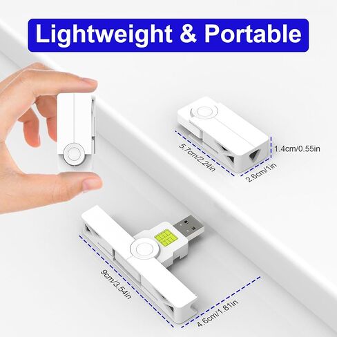 قارئ USB صغير قابل للطي ذكي CAC، USB DOD Military USB وصول مشترك CAC قارئ البطاقة الذكية وقارئ بطاقة PIV/ID CAC، قارئ بطاقة الائتمان متوافق مع نظام التشغيل Windows، Linux in Kuwait