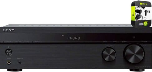 Sony STRDH190 2-Ch Stereo Receiver with Phono Inputs and Bluetooth Bundle with 1 YR CPS Enhanced Protection Pack in Saudi Arabia