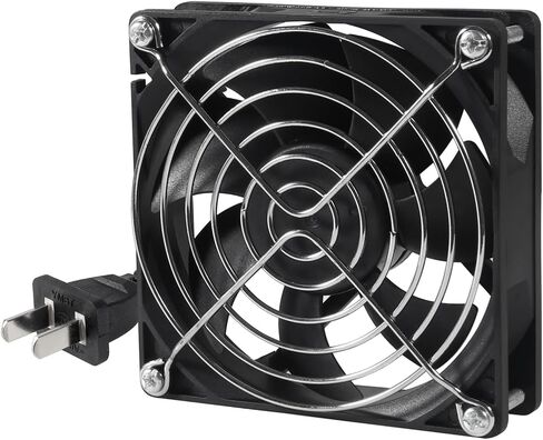 UMLIFE 2PACK 6025 مروحة EC مروحة تبريد بدون فرشاة AC 110V 115V 120V 220V 240V محوري مروحة كروية 60 مم × 25 مم in Kuwait