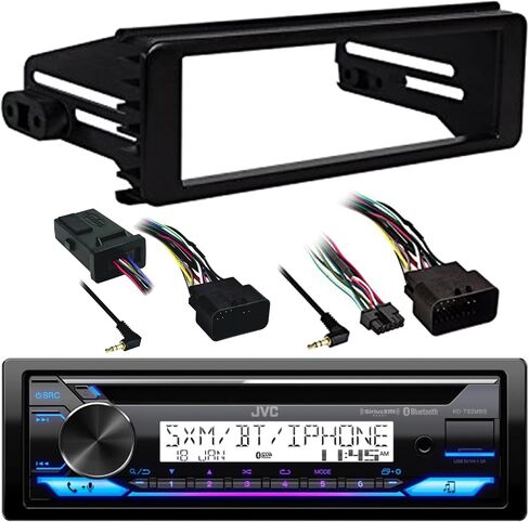 98-2013 Marine Harley Touring Stereo Radio Install Adapter Dash Kit Flht Flhx Flhtc JVC in Saudi Arabia