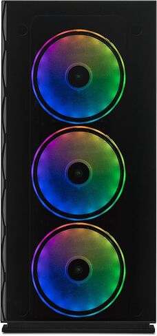 كمبيوتر مكتبي للألعاب YEYIAN Yari PC Xtreme VR، Intel Core i7-13700KF 5.4 جيجا هرتز، GeForce RTX 4070Ti 12 جيجا، 32 جيجا DDR5 5600 ميجا هرتز، 1 تيرابايت NVMe SSD، 2 تيرابايت HDD، WiFi & Win 11 Home، مراوح ARGB in Kuwait