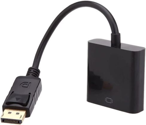 Chenyang CY DP إلى VGA محول، DP DisplayPort ذكر إلى VGA أنثى عرض محول كابل محول in Kuwait