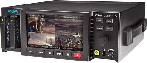 AJA Ki Pro مسجل ومشغل متعدد القنوات 12G-SDI 4K/UltraHD/HD in Kuwait