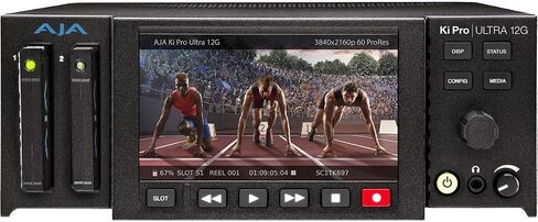 AJA Ki Pro مسجل ومشغل متعدد القنوات 12G-SDI 4K/UltraHD/HD in Kuwait
