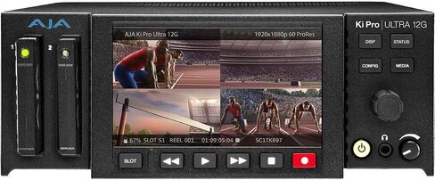 AJA Ki Pro مسجل ومشغل متعدد القنوات 12G-SDI 4K/UltraHD/HD in Kuwait