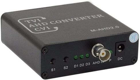 Buy it Now BNC AHD TVI CVI CVBS to HDMI VGA CVBS PAL NTSC Coaxial Video Converter AHD TVI 5MP CVI 2MP for Analog CCTV IP Camera DVR XVR IR LED 720P 1080P in Saudi Arabia