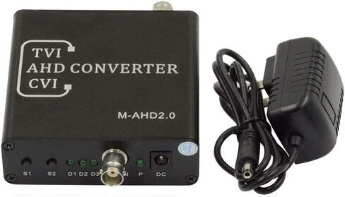 Buy it Now BNC AHD TVI CVI CVBS to HDMI VGA CVBS PAL NTSC Coaxial Video Converter AHD TVI 5MP CVI 2MP for Analog CCTV IP Camera DVR XVR IR LED 720P 1080P in Saudi Arabia