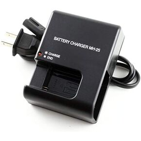 شاحن MH-25 متوافق مع بطارية نيكون EN-EL15 EN-EL15A D800 D810 D850 D500 D600 D610 D750 D7000 D7100 D7200 D800E Z5 Z6 Z7 in Kuwait