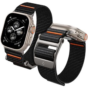 Spigen DuraPro Flex Ultra Designed for Apple Watch Band for Apple Watch Ultra2/Apple Watch Ultra 49mm, Series 9/8/SE2/7/6/SE/5/4/3/2/1 45mm/44mm/42mm Adjustable Solo Loop Band Strap