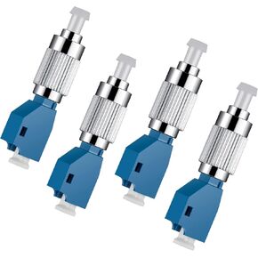 Duogalia 6 حزمة FC ذكر إلى LC أنثى محول الألياف البصرية موصل البصرية خطأ محدد محول الألياف لاختبار الألياف وضع واحد 9/125um محول بصري in Kuwait