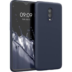 kwmobile Case Compatible with OnePlus 6T Case - Slim Protective TPU Silicone Phone Cover - Forest Green in Kuwait