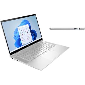 HP Envy 2-in-1 15.6" Touch-Screen Laptop | Intel Core i7-1355U Processor | Intel Iris Xe Graphics | 16GB RAM DDR5| 2TB PCIe SSD | Backlit Keyboard | Windows 11 Home | Bundle with Stylus Pen