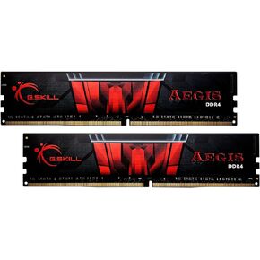 G.SKILL AEGIS Series DDR4 RAM (XMP) 16GB (2x8GB) 3000MT/s CL16-18-18-38 1.35V Intel AMD ذاكرة الكمبيوتر المكتبي U-DIMM (F4-3000C16D-16GISB) in Kuwait