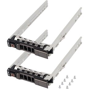 4 عبوات من حامل القرص الصلب مقاس 2.5 بوصة G176J HDD Caddy SAS SATA HDD Caddy | متوافق مع Dell PowerEdge R610 R620 R710 T710 R720 R815 R820 in Saudi Arabia